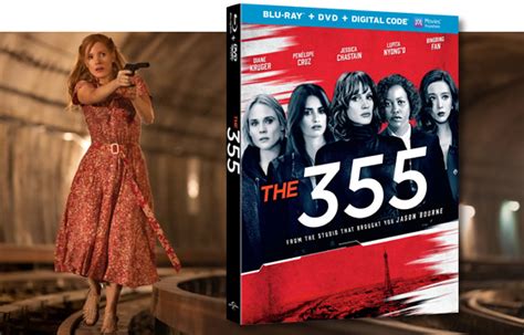 Wamg Giveaway Win The Blu Ray Of The 355 Starring Jessica Chastain And Penélope Cruz