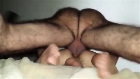 Hairy Daddy With Hairy Legs Breeds Boy From Below