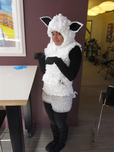 i have to do this at some point lamb costume sheep costumes diy halloween costumes