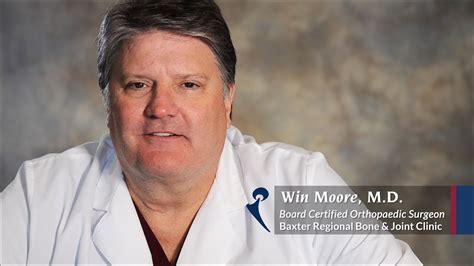 Reconstructive Surgery Dr Win Moore Md Baxter Regional Bone And Joint Clinic Youtube