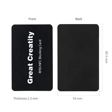 This rfid blocking card protects your smart cards from unwanted capture of data from contactless cards issued by banks, governments and other institutions such as Best RFID Blocking Card E-Field Technology Identity Theft ...