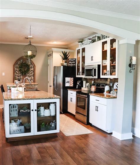 Easy Diy Modern Farmhouse Kitchen Cabinet Redo Wifeonadime