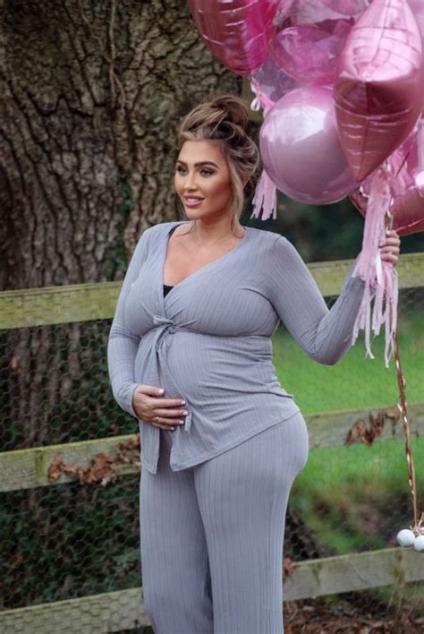 Pregnant Lauren Goodger On The Set Of A Photoshoot In London 03232021