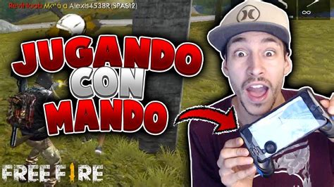 Jugar fortnite, free fire, pubg, cod mobile con mando de xbox one, play 4 o gamepad en android. Mi NUEVO "MANDO" para Free Fire - YouTube