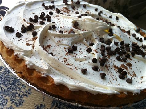 2 pie shells, baked or possibly unbaked, 1 box banana cream. this hungry mama bakes: Paula Deen's Favorite Chocolate Pie