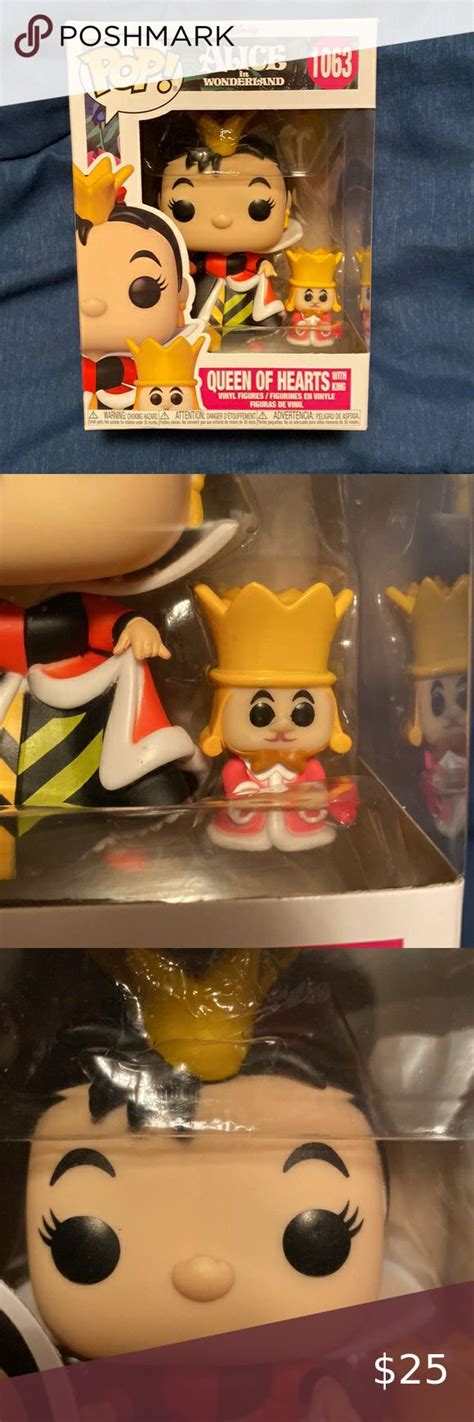 Queen Of Hearts With King Alice In Wonderland Funko Pop Photos Of Eyes