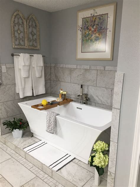 New Tub Small Master Bath Small Bathroom Small Bathtub