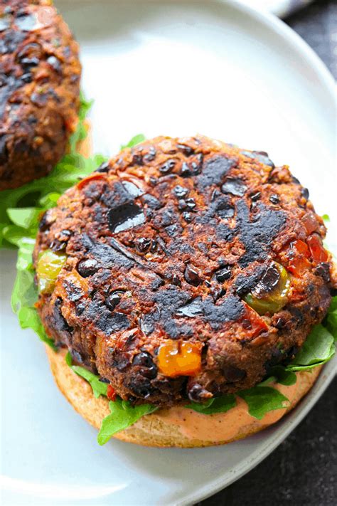 The Best Healthy Black Bean Burgers Pinch Me Good Recipe In 2020