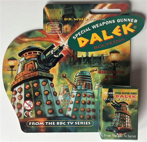 Rolykin Tv Dalek By Product Enterprise In Display Box Special Weapons