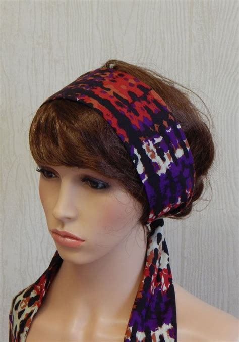 Head Scarf Headscarf Headband Bandana Handmade Hair Accessory