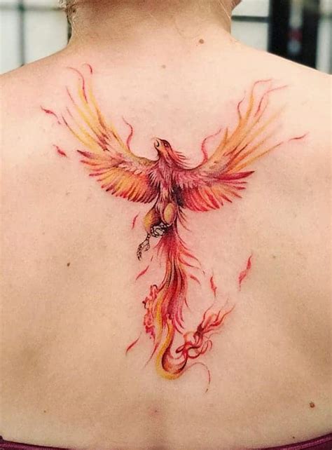 Rising Phoenix Tattoos For Men