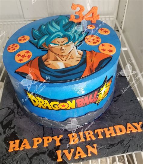 Cake No Bake Cake Banting Food List Baby Shower Table Centerpieces Goku Y Vegeta Bday