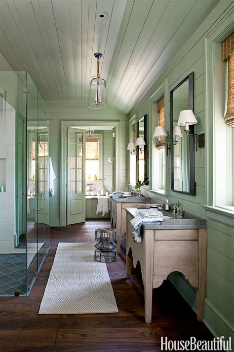 Here are a few different bathroom styles that will help you choose paint colors for your bathroom that are try to create interest in the bathroom by combining wall colors with complementing materials. 12 Best Bathroom Colors - Top Paint Color Schemes for ...