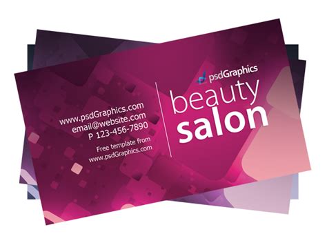 Maybe you would like to learn more about one of these? Beauty salon business card template | PSDGraphics