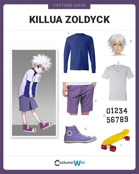 Dress Like Killua Zoldyck Costume Halloween And Cosplay Guides