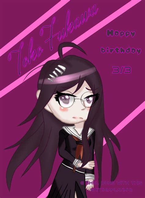 Happy Bday Toko Fukawa Fan Art Happy Happy Birthday