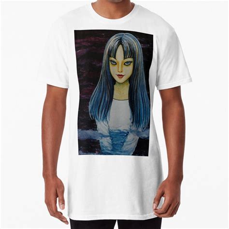 Tomie By Junji Ito Long T Shirt By Brian Lu In 2022 T Shirt Neck T