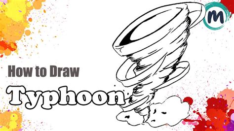 How To Draw Typhoon Youtube