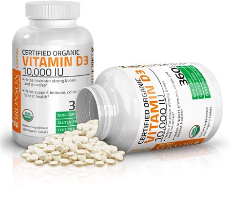 We did not find results for: BRONSON Vitamin D3 10000 IU (365 Tablets) for Immune ...