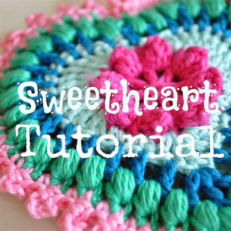 T Busy Bijtje Sweetheart Tutorial Diy Crochet Granny Square