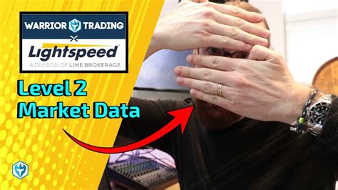 How To Use Level 2 Market Data With Lightspeed Trader YouTube