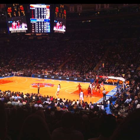 Find game schedules and team promotions. Knicks game 2/29 | Landmarks, Times square, Knicks