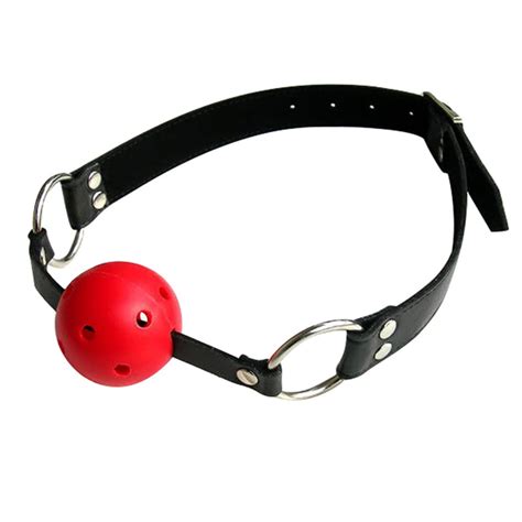 Hollow Red Ball Mouth Ball Gag Nuromance