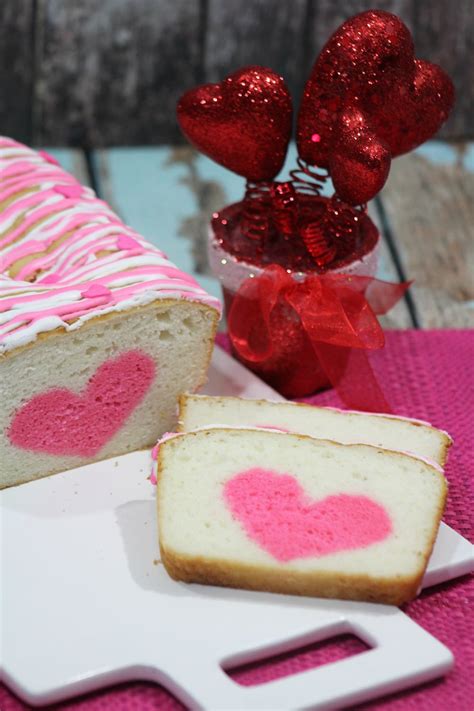 Vanilla Strawberry Loaf Heart Cake Recipe Perfect For Valentine S Day