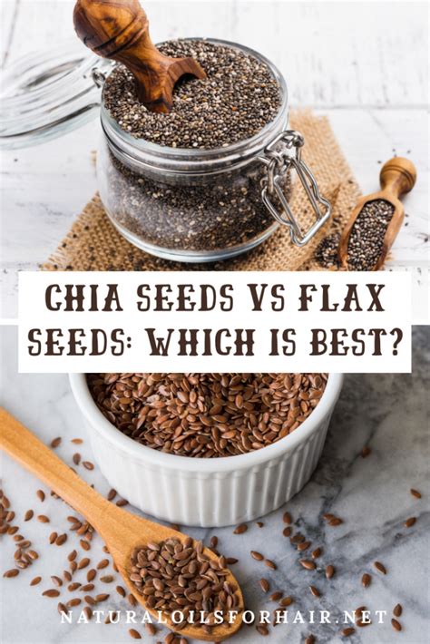 Chia Seeds Vs Flax Seeds What Are The Differences And Which Is Best For