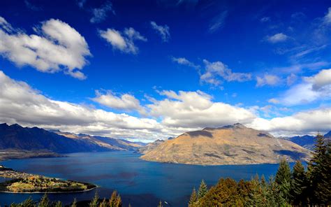 Lake Wakatipu In New Zealand Wallpapers And Images