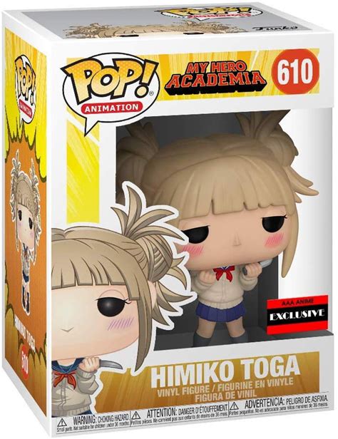 Buy Funko My Hero Academia Himiko Toga Pop Figure Aaa Anime Exclusive
