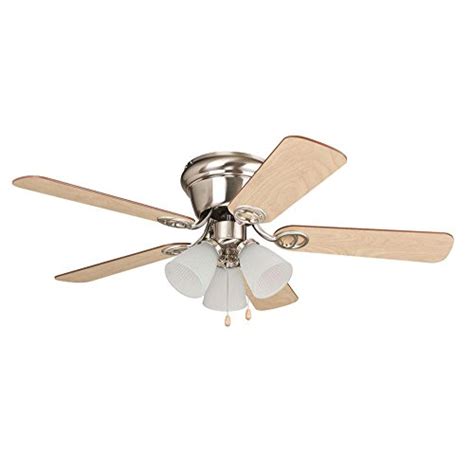 Ceiling fans come with many different kinds of lights, some of which are very bright some of which are more for decoration than illumination. Litex WC42BNK5C3F Wyman Collection 42-Inch Ceiling Fan ...