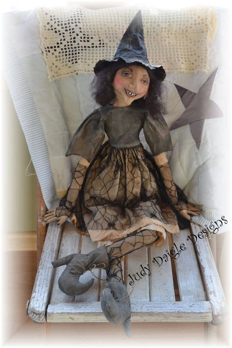 Art Dolls Primitive Witch Art Doll~ooak Sold