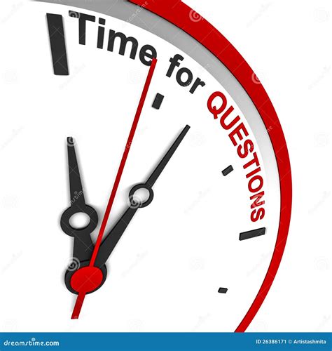 Questions Time Stock Illustration Image Of Questions 26386171