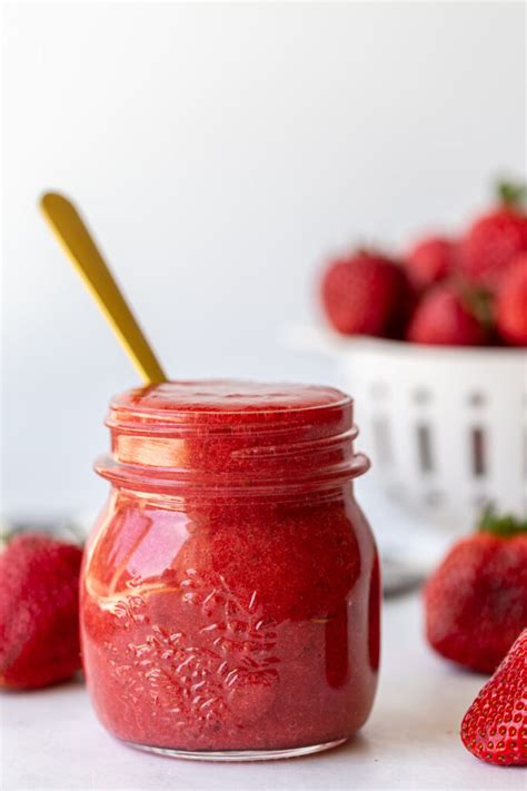 How To Make Strawberry Puree Food With Feeling