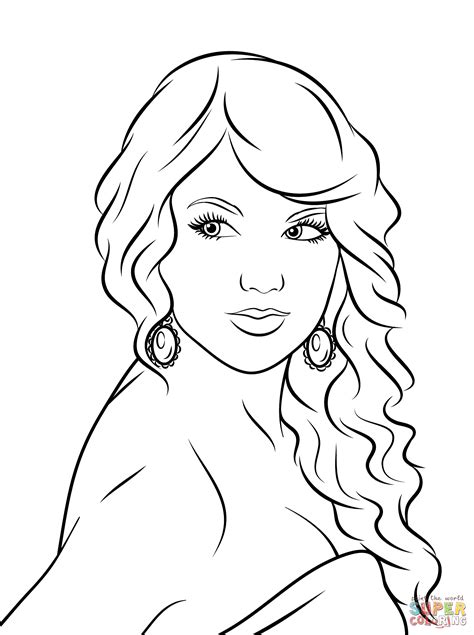 18 Taylor Swift Lover Coloring Pages Printable Coloring Pages