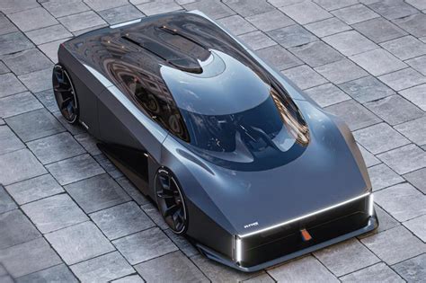 Striking Concept Uses Carbonfibre Underpinnings And Free Valve Engine