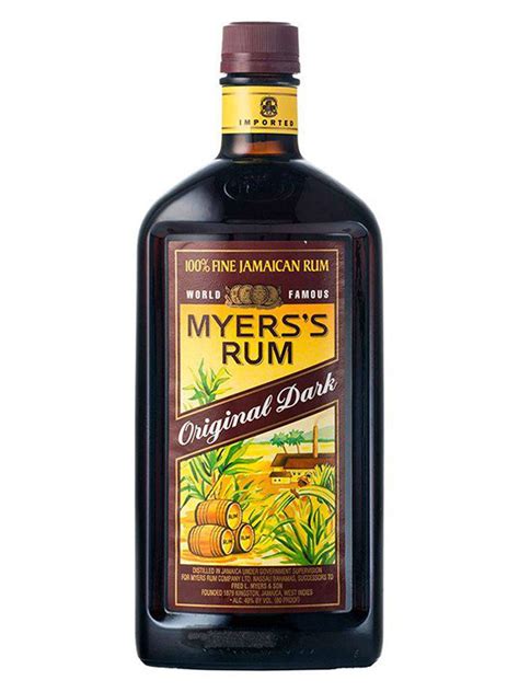 Buy Myerss Original Dark Jamaican Rum 750ml Online Gooddrop