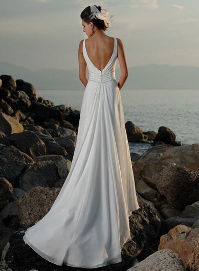 Another option is to choose a wedding destination that way it's summer for you, but winter on the other side of the planet. Dream Wedding Place: Beach Wedding Dress Styles