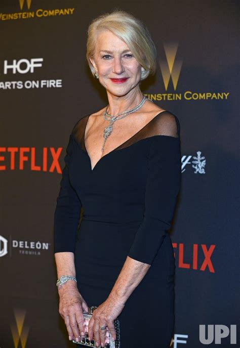 Photo Helen Mirren Attends The Weinstein Company And Netflix 2016 Golden