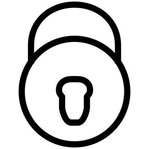 Lock 3 Icon Line Iconpack Iconsmind