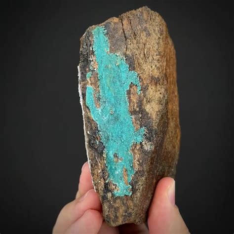 Turquoise Rare Crystallized Bishop Mine Lynch Station Campbell Co
