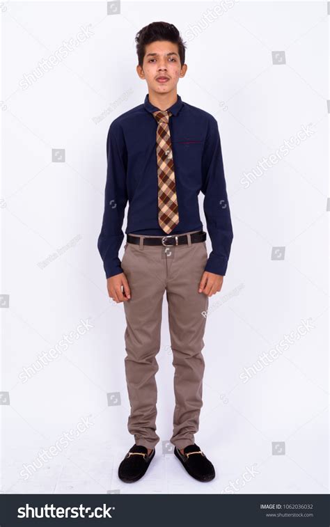 Studio Shot Young Teenage Indian Boy Stock Photo 1062036032 Shutterstock