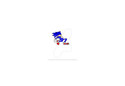 Sonic Running By Chloe The Skunk On Deviantart