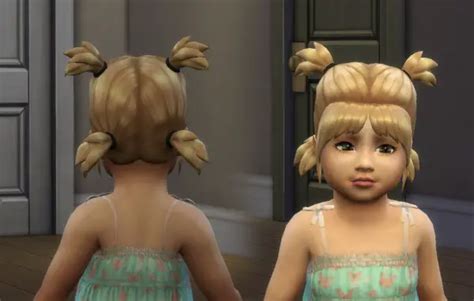 Mystufforigin Playful Hair For Toddlers Sims 4 Hairs