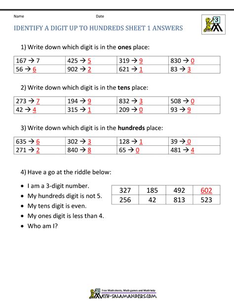Grade 2 Place Value And Rounding Worksheets Free Printable K5 Learning