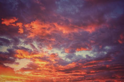 Sky Clouds Sunset Free Stock Photo Public Domain Pictures