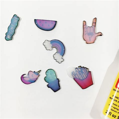 Five Sixteenths Blog Make It Monday DIY Faux Enamel Pins