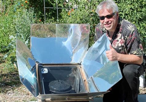 solar ovens cooking with the sun in an emergency and every day the provident prepper