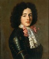 A portrait of Louis de Bourbon, Comte de Vermandois, in armor, half ...